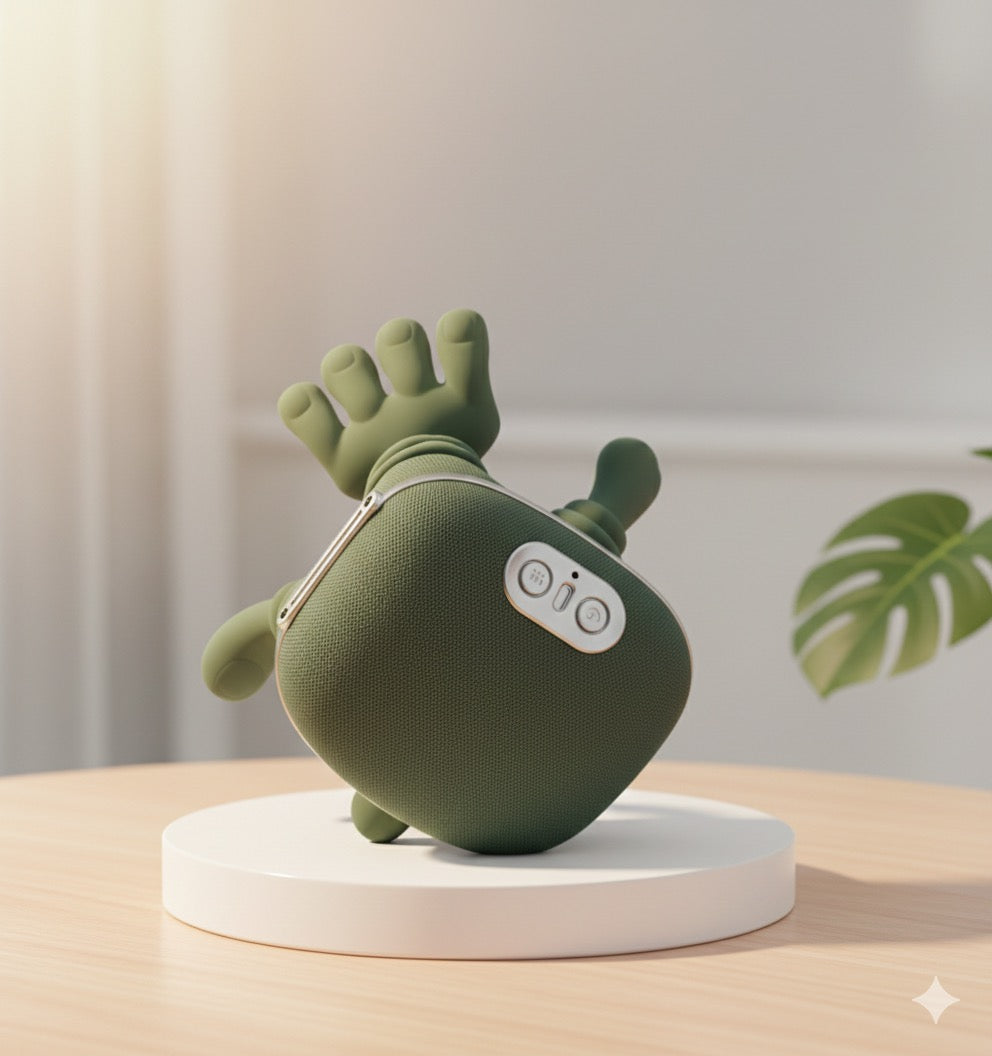 Bärbar massageapparat